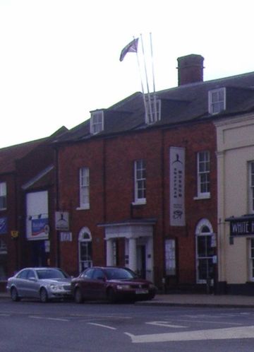 Town Hall And Attached Front Railings