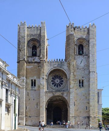 cathédrale Santa Maria Maior de Lisbonne