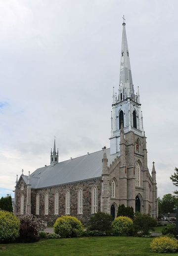site patrimonial de l'église et du cimetière de Saint-Henri