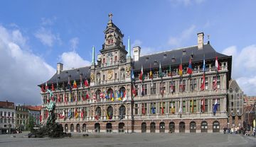 hôtel de ville d'Anvers